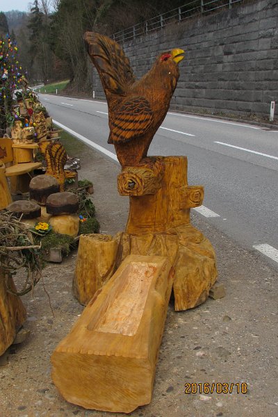 Auerhahn mit inkludiertem Brunnen