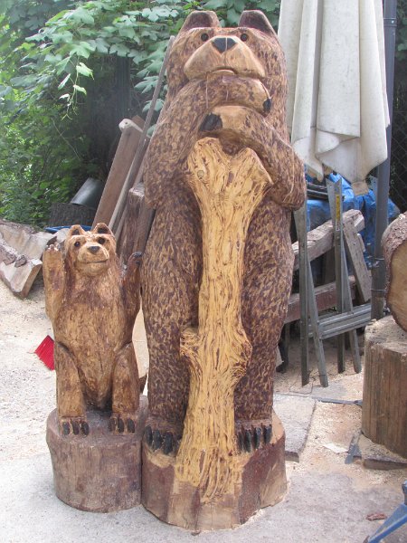 Mamabär mit Baby